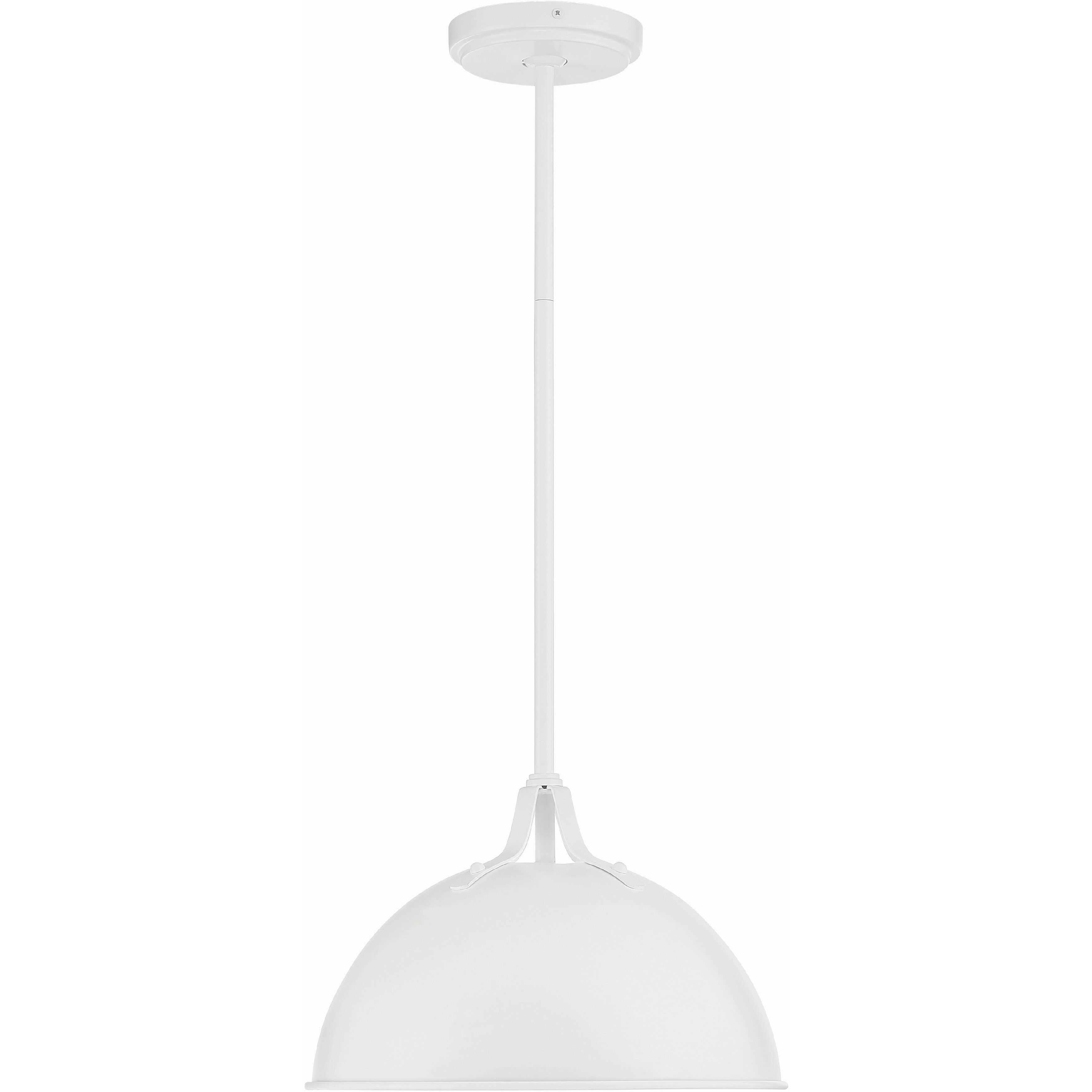 Soto 1 Light 12 inch White Mini Pendant Ceiling Light