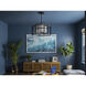 Hulton 5 Light 25 inch Matte Black Lantern Candelier Ceiling Light, Brian Patrick Flynn