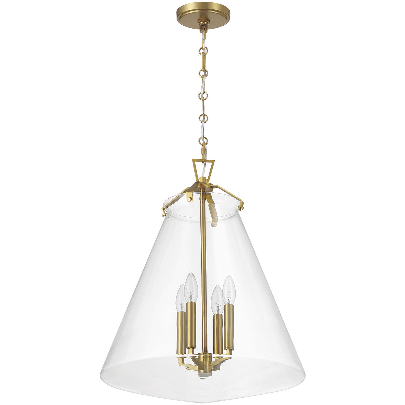 Voss Pendant Ceiling Light in Luxe Gold