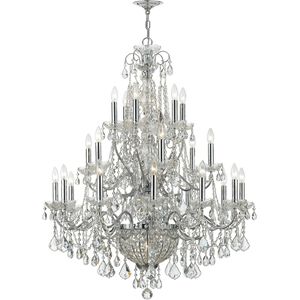 Imperial 26 Light 36.5 inch Polished Chrome Chandelier Ceiling Light