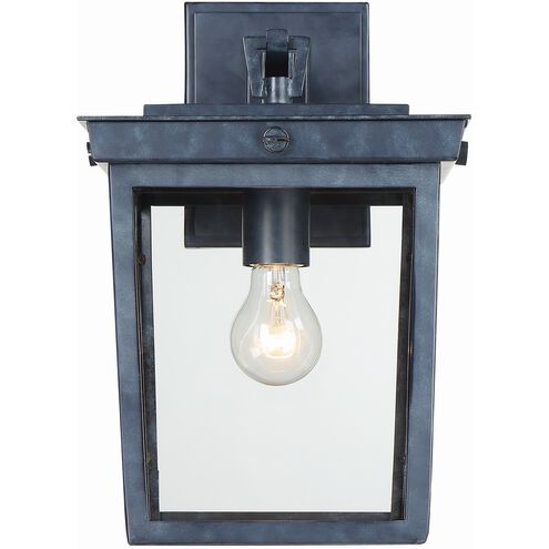 Belmont 1 Light 14 inch Graphite Outdoor Sconce
