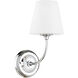 Sylvan Bath Sconce Wall Light in Polished Chrome