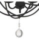 Solaris 3 Light 12.5 inch Black Mini Chandelier Ceiling Light