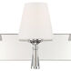 Ramsey Bath Vanity Light Wall Light in Polished Nickel