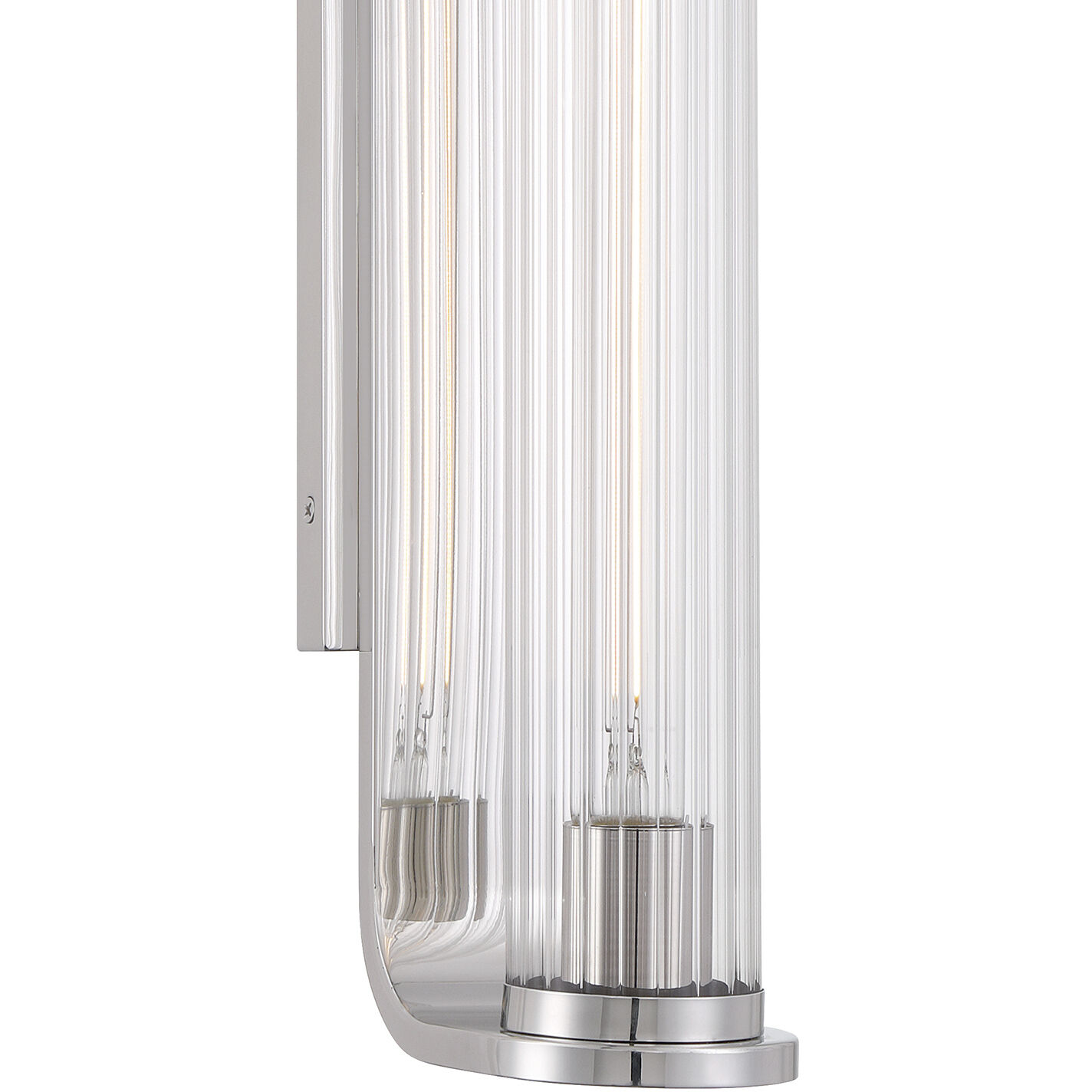 Jarvis Bath Sconce Wall Light in Polished Nickel