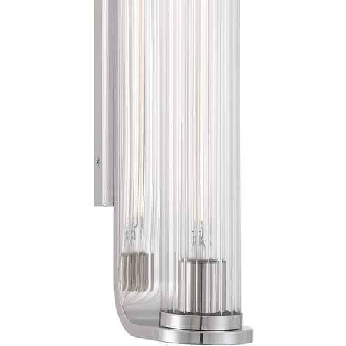 Jarvis Wall Sconce Wall Light in Polished Nickel