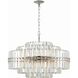 Hayes 16 Light 28 inch Polished Nickel Chandelier Ceiling Light