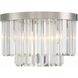 Hayes 4 Light 16 inch Polished Nickel Flush Ceiling Light