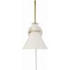 Medford 10 inch 60.00 watt White Task Sconce Wall Light