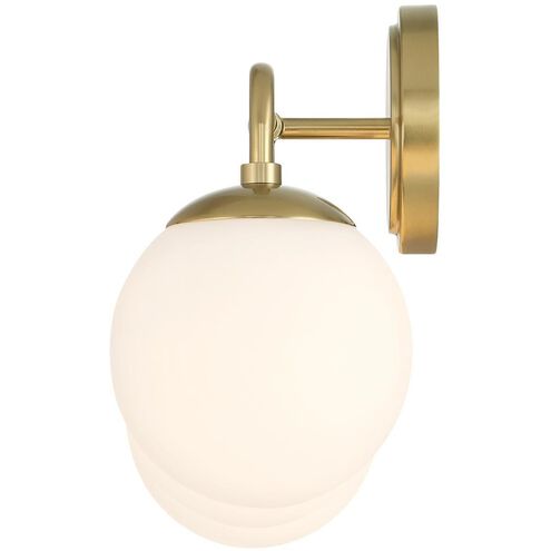 Maverick 3 Light 23 inch Vibrant Gold Bath Vanity Light Wall Light