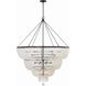 Rylee 24 Light 60 inch Matte Black Chandelier Ceiling Light