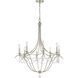 Metro 8 Light 31.50 inch Chandelier