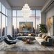Addis 20 Light 31.5 inch Polished Chrome Chandelier Ceiling Light in Clear