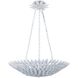 Broche 6 Light 24.5 inch Matte White Chandelier Ceiling Light