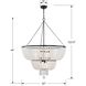 Rylee 12 Light 32 inch Matte Black Chandelier Ceiling Light