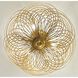 Doral 3 Light 19 inch Renaissance Gold Semi Flush Ceiling Light
