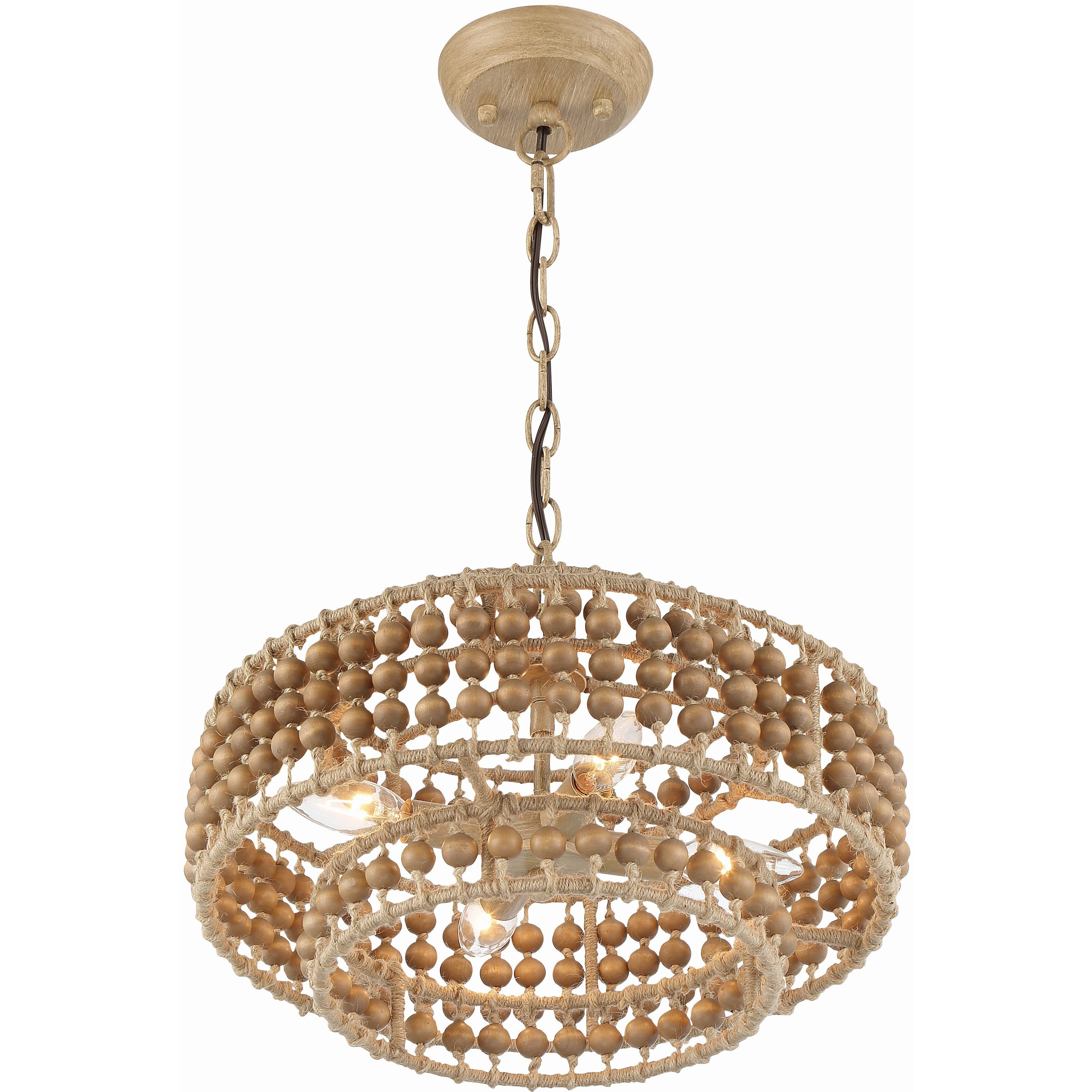 Silas Pendant Ceiling Light in Burnished Silver