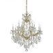 Maria Theresa 13 Light 28 inch Gold Chandelier Ceiling Light in Clear Swarovski Strass
