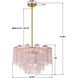 Addis 6 Light 19.75 inch Aged Brass Chandelier Ceiling Light in Spring