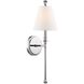 Riverdale Bath Sconce Wall Light in Polished Nickel