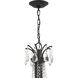 Karrington 8 Light 26 inch Matte Black Chandelier Ceiling Light