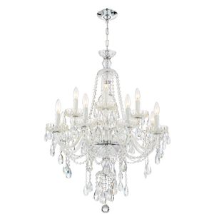 Candace 12 Light 28 inch Polished Chrome Chandelier Ceiling Light