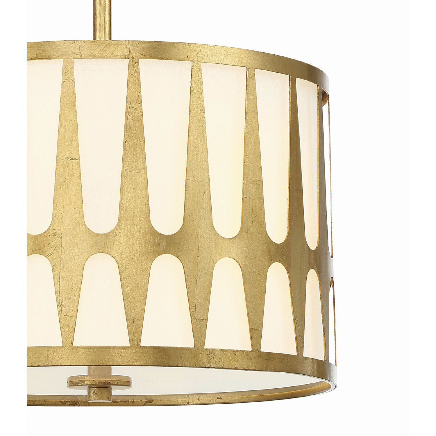 Royston Pendant Ceiling Light in Antique Gold
