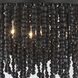 Poppy 6 Light 26.5 inch Matte Black Chandelier Ceiling Light