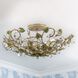 Josie 5 Light 20.5 inch Champagne Green Tea Semi Flush Ceiling Light
