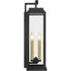 Aspen 4 Light 22.5 inch Matte Black Outdoor Sconce