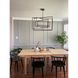 Capri 9 Light 39 inch Raw Steel Chandelier Ceiling Light