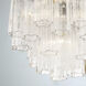 Addis 4 Light 17.75 inch Aged Brass Mini Chandelier Ceiling Light in Clear