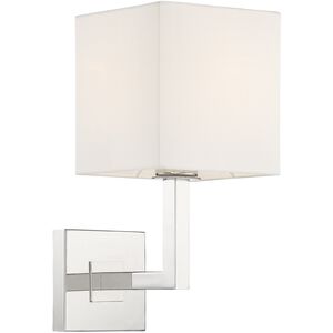 Chatham 1 Light 6 inch Polished Nickel Sconce Wall Light