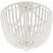 Rylee 4 Light 16.5 inch Matte White Semi Flush Ceiling Light