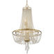 Arcadia 4 Light 18 inch Antique Gold Chandelier Ceiling Light