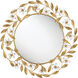 Marselle 30 X 30 inch Antique Gold Mirror