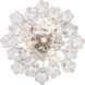 Addis 4 Light 17.75 inch Polished Chrome Semi Flush Ceiling Light in Clear