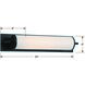 Foster LED 6 inch Matte Black Bathroom Vanity Light Wall Light