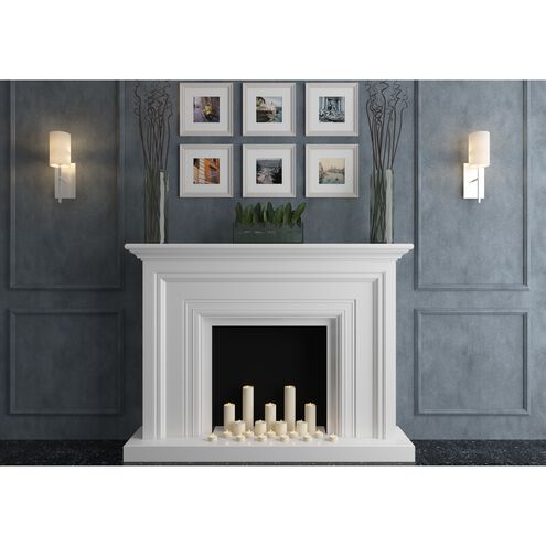 Veronica Sconce Wall Light in Polished Nickel