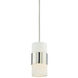 Grayson 1 Light 6 inch Polished Nickel Mini Pendant Ceiling Light