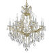Maria Theresa 13 Light 28 inch Gold Chandelier Ceiling Light in Clear Swarovski Strass