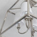 Sylvan 4 Light 16 inch Polished Nickel Semi Flush Ceiling Light