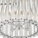 Elliot 4 Light 15.25 inch Polished Nickel Semi Flush Ceiling Light