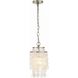 Brielle 1 Light 7 inch Antique Silver Chandelier Ceiling Light