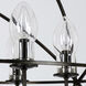 Solaris 6 Light 28.5 inch English Bronze Outdoor Chandelier