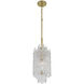 Ackerly 1 Light 8.5 inch Aged Brass Pendant Ceiling Light