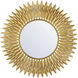 Broche 30 X 30 inch Antique Gold Mirror