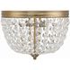 Nola 2 Light 11.50 inch Flush Mount