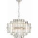 Hayes 12 Light 22 inch Polished Nickel Chandelier Ceiling Light