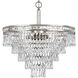 Mercer 7 Light 20 inch Olde Silver Chandelier Ceiling Light
